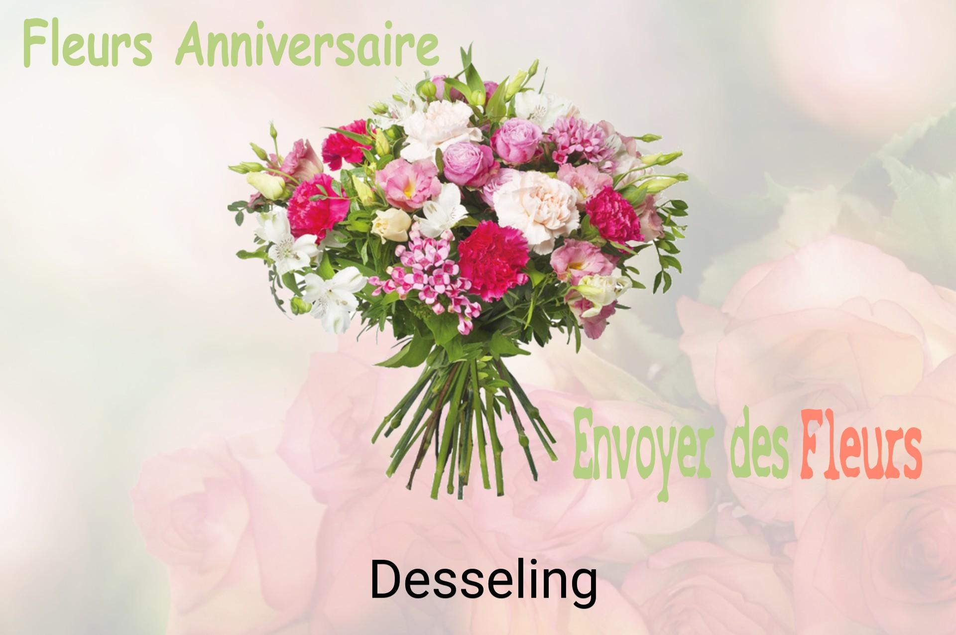 Bouquet de fleurs d’anniversaire livré à Desseling