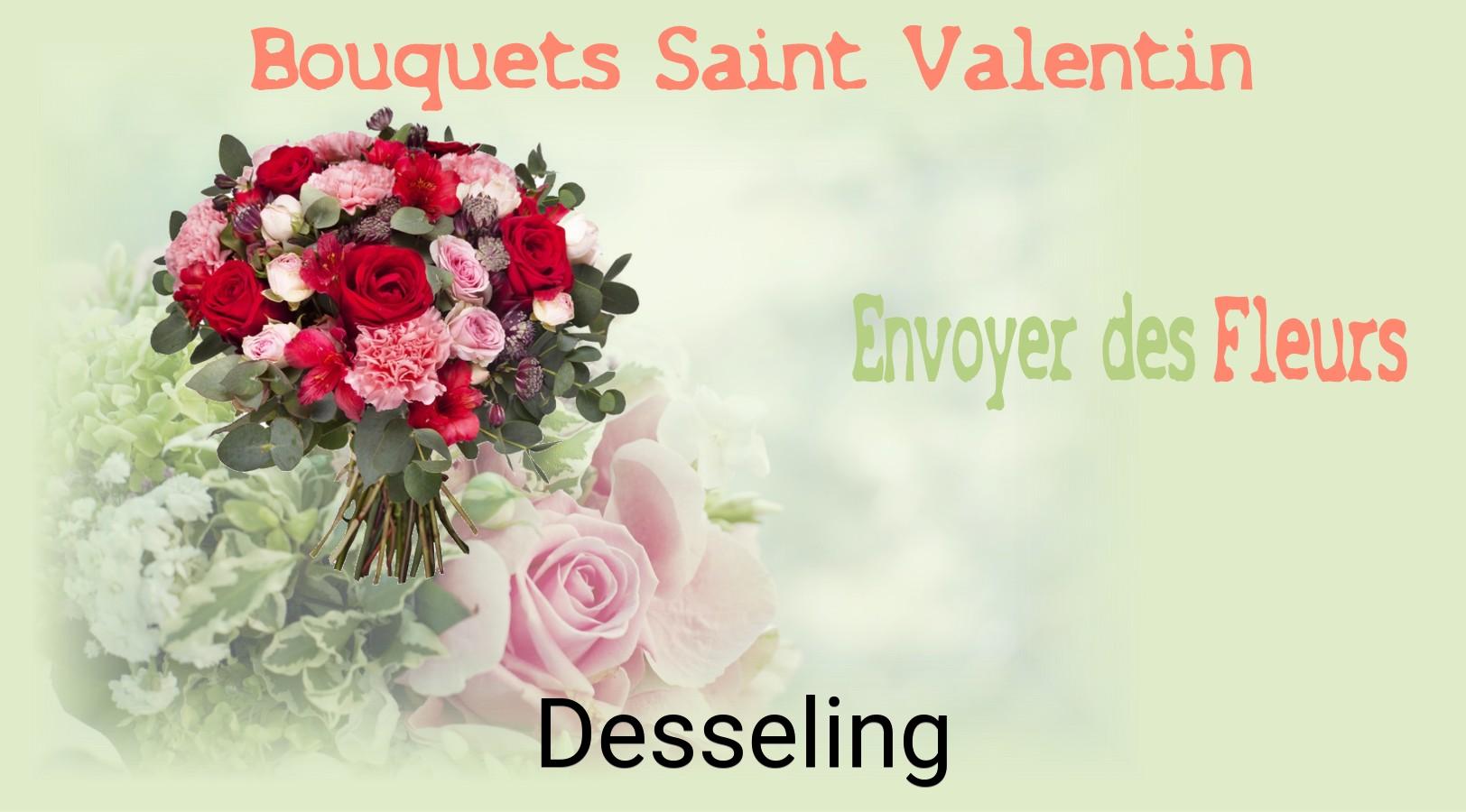 Roses de Saint-Valentin livrées à Desseling